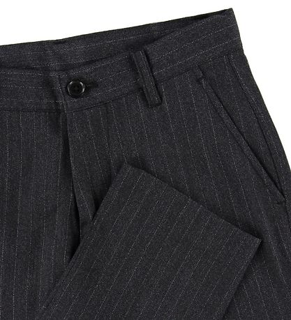 Grunt Broek - Rick - Grijs The Stripe