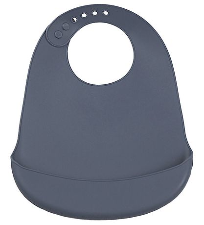 Tiny Tot Haklapp - Silikon - Himmelblå