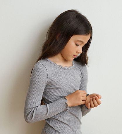 Rosemunde Pullover - Graumeliert