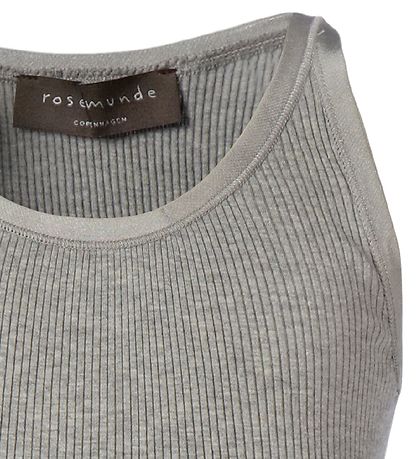 Rosemunde Top av. lastique - Gris Chin