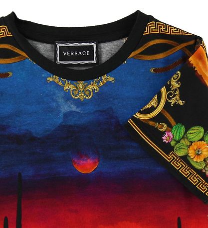 Versace T-shirt - Black w. Print