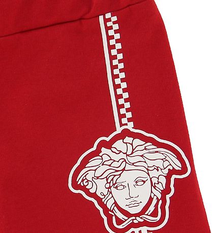 Versace Sweatshorts - Rot m. Medusa