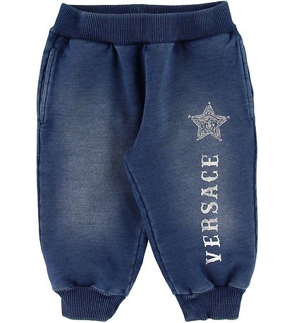 Pantalon de Jogging Versace - Bleu av. Méduse