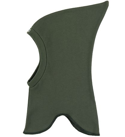 Racing Kids Balaclava - Armygreen w. Bat