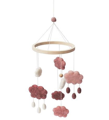Sebra Órói - Felt - Cotton Candy Bleikt