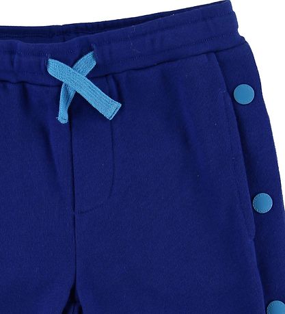 Stella McCartney Kids Sweatshorts - Blue w. Buttons