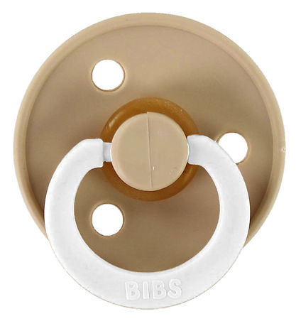 BIBS Colour Pacifiers - Size 2 - 2-Pack Glowing Pacifier - Round