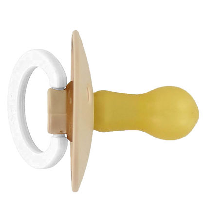 BIBS Colour Pacifiers - Size 2 - 2-Pack Glowing Pacifier - Round