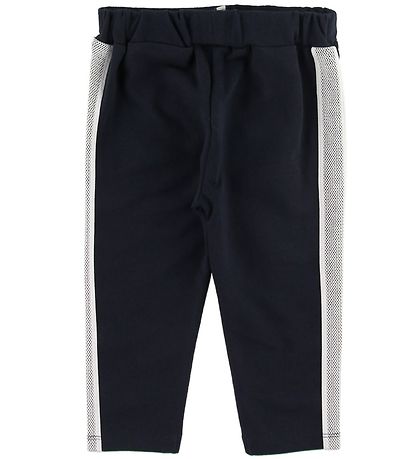 Emporio Armani Leggings - Navy/White