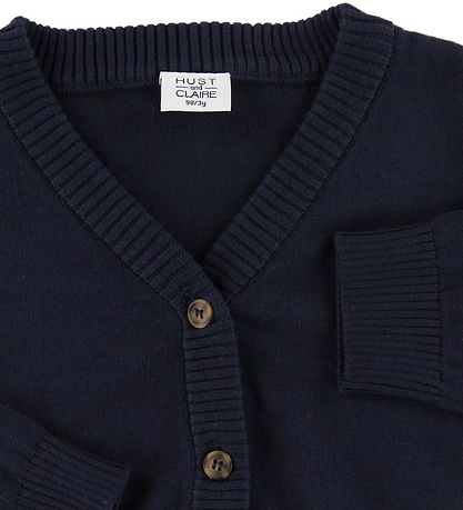 Hust and Claire Cardigan - Knitted - Carsten - Navy