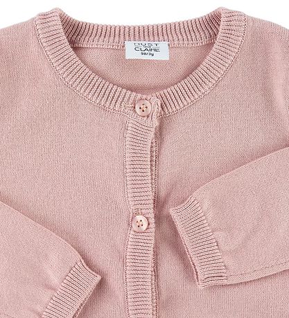 Hust and Claire Cardigan - Cara - Prjónað - Rykbleikt