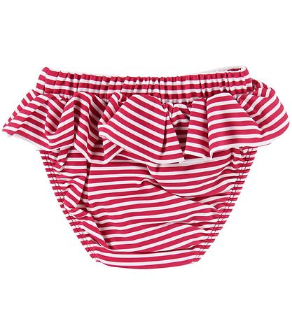 Petit Crabe Bikini Bottom - Zoe - UV50+ - Red/White Striped