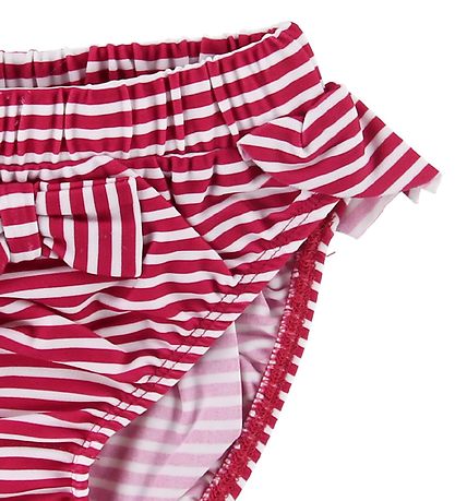 Petit Crabe Bikini Bottom - Zoe - UV50+ - Red/White Striped