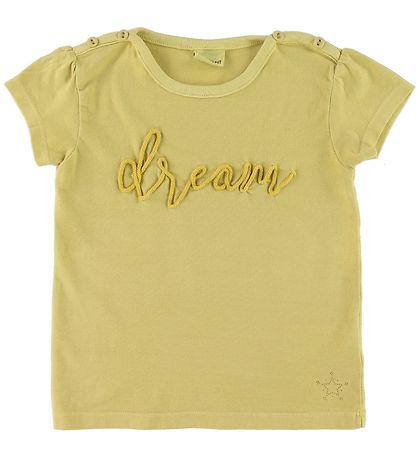 En Fant Stuttermabolur - Gult M. Dream