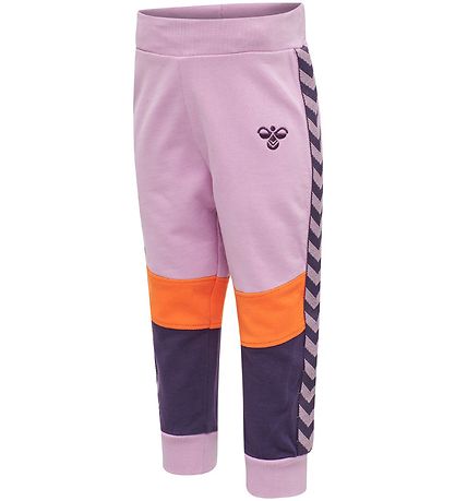 Hummel Sweatpants - HMLVeronica - Purple/Orange