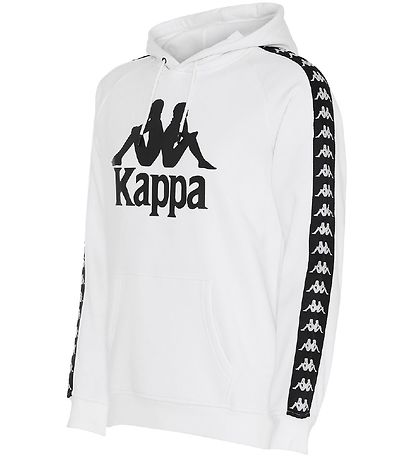 Black and white kappa sweatshirt outlet
