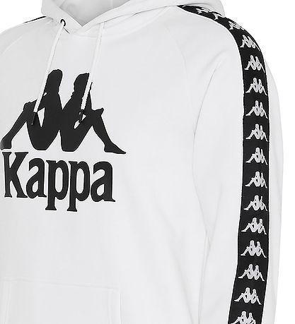 Kappa Hoodie - Banda Bzaba - White w. Logo