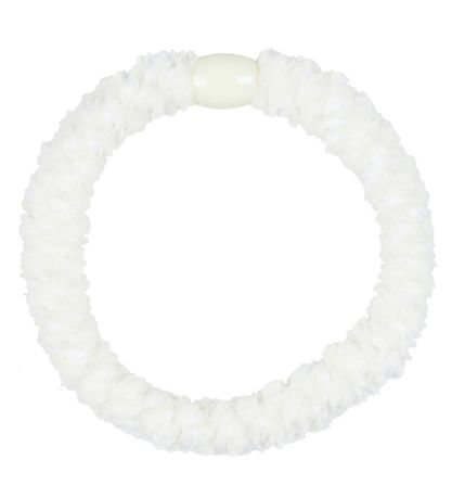 Kknekki Hair Tie - White Velvet