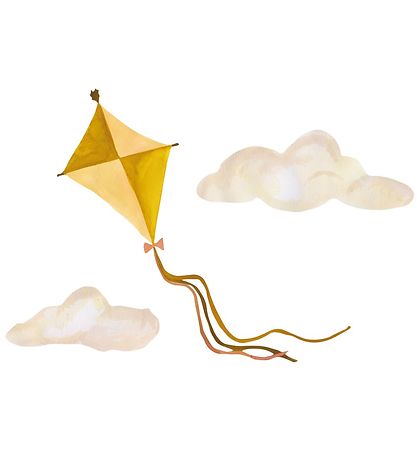 That's Mine Wandsticker - Drache - Klein - Ochre
