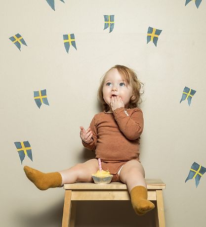 Thats Mine Wallstickers - 14 pcs - Swedish Flags