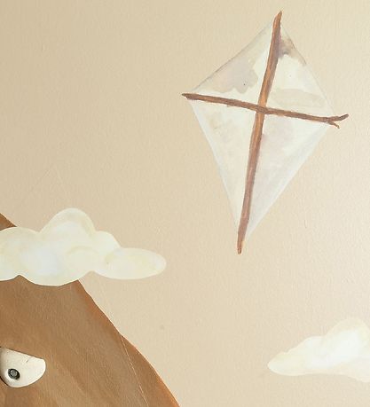 That's Mine Wandsticker - Drache - Klein - Beige