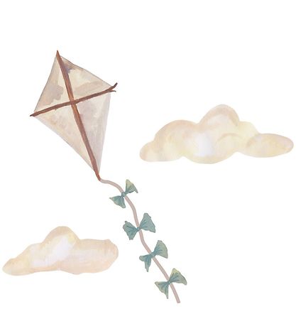 That's Mine Wandsticker - Drache - Klein - Beige