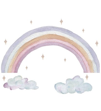 That's Mine Wallstickers - Regnbogi - Pastel