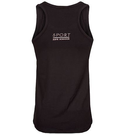 Sport Stad Sofie Schnoor Topp - Pi - Svart/Rosa m. Logo