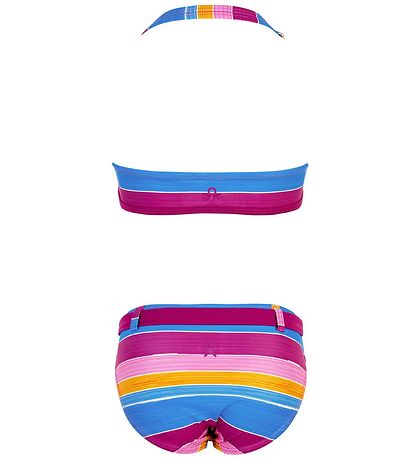 Color Kids Bikini - Inzet - Berry m. Strepen