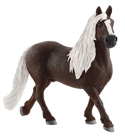 Schleich Dýr - H: 13 cm - Black Forrest Hingst 13897