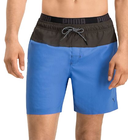 Puma Swim Trunks - Blue/Dark Grey