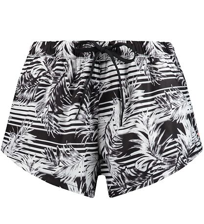 Puma Swim Shorts - Black/White