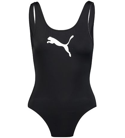 Puma Swimsuit - UV50+ - Black w. Logo