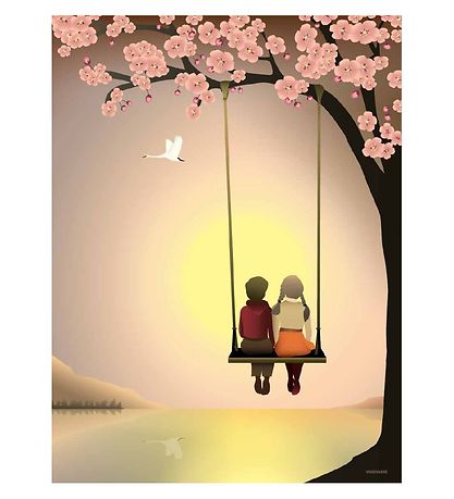 Vissevasse Poster - 30x40 - Sunset With You