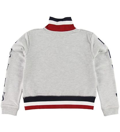 Levis Sweatshirt - Halve rits - Grijs Gevlekt
