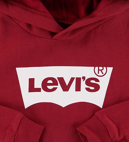 Levis Kapuzenpullover - Fledermausflügel - Rot