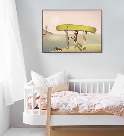 Vissevasse Veggspjald - 50x70 - Canoe