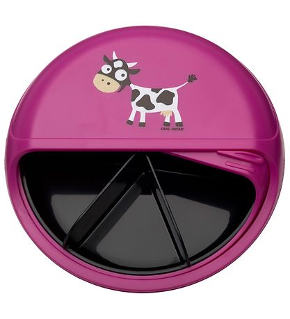 Carl Oscar Snackbox - BentoDISC - 18 cm - Purple Kýr