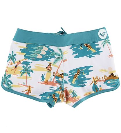 Roxy Shorts - Blå m. Tryck