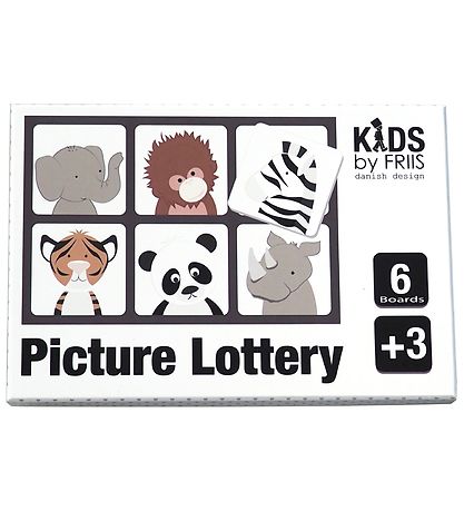 Kids by Friis Picture Lottery - 6 Plates - Noah's Ark