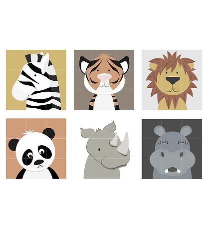 Kids by Friis Puzzle Blocks - 9 Blocks - Noah's Ark