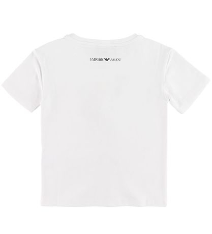 Emporio Armani T-shirt - White w. Girl