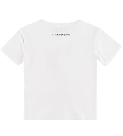 Emporio Armani Stuttermabolur - Hvítur M. Stelpa