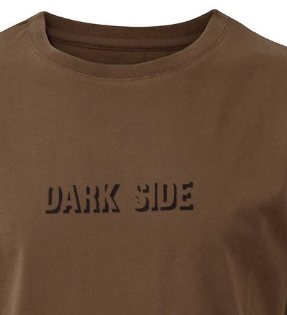 Hound T-shirt - Brown w. Print 