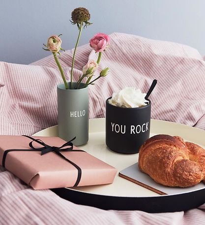 Design Letters Mugg - Favourite Koppar - Porslin - Svart Du Rock