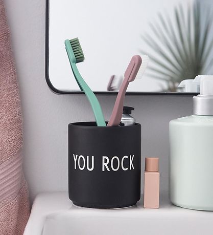 Design Letters Mugg - Favourite Koppar - Porslin - Svart Du Rock