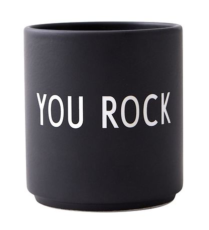 Design Letters Mugg - Favourite Koppar - Porslin - Svart Du Rock