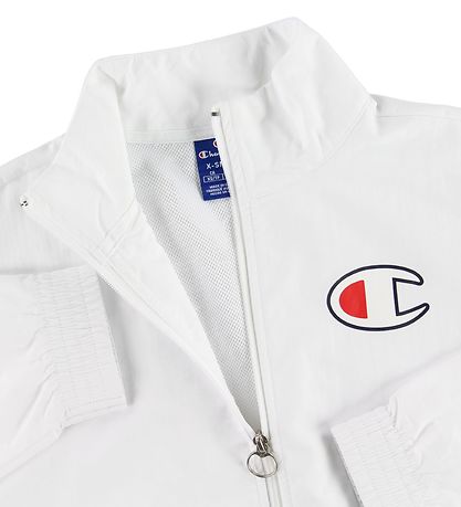 Champion Fashion Cardigan - White w. Logo