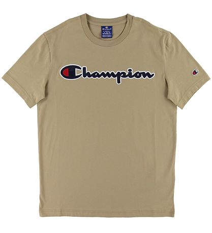 Champion Fashion T-Shirt - Khaki av. Logo