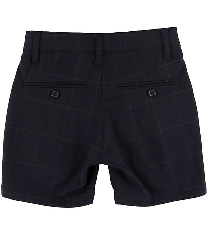 Grunt Shorts - Dude Window - Black w. Checks